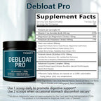 Debloat Pro, Contains Probiotics and Digestive Enzymes to Relieve Bloating, Supports Gut Health, Nutrient Absorption, and Stomach Comfort to Support Digestive Health